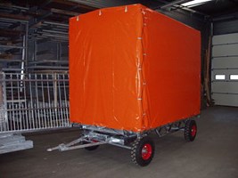 Industriële aanhangwagen